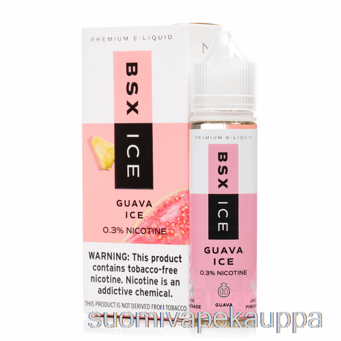 Vape Box Guavajää - Bsx Jää - 60ml 6mg